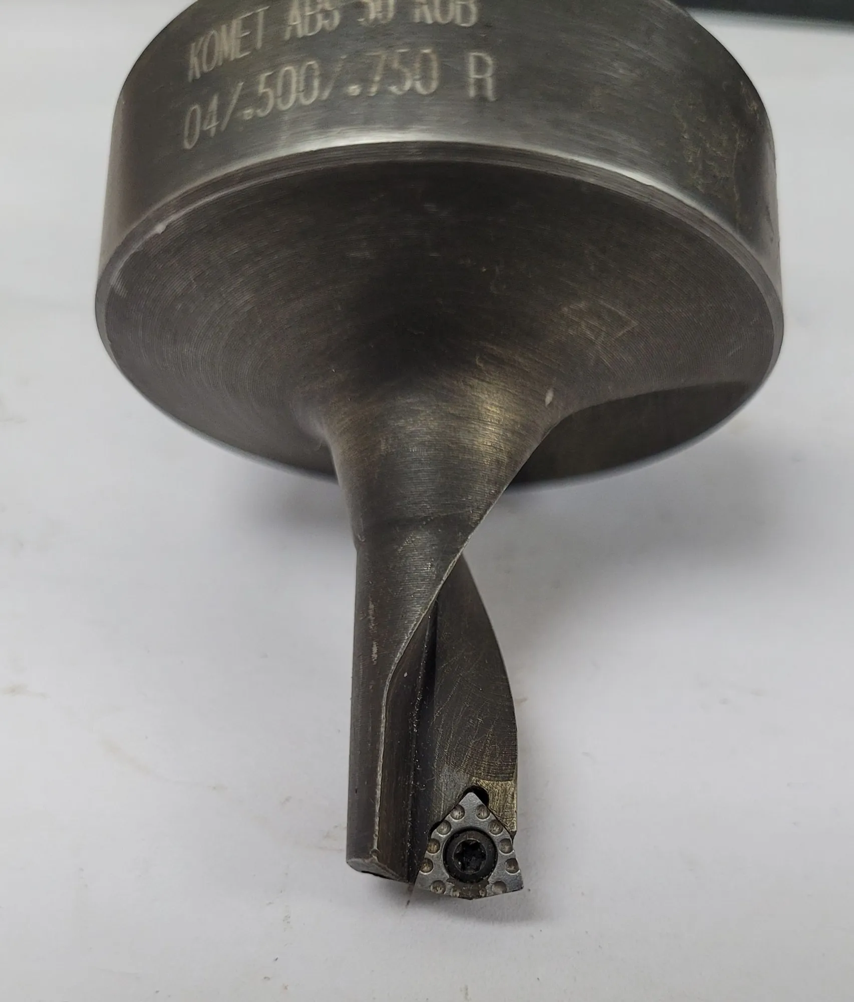 Komet #V3211270, ABS 50 KUB indexable insert drill, .500" diameter, 1.10" shank, 3.5" OAL - Image 3