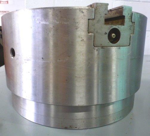 10" SP Sheffer, 3-jaw power chuck, 3" hole, steel body, A1-8, s/n #10CC1922, #17222 - Image 4
