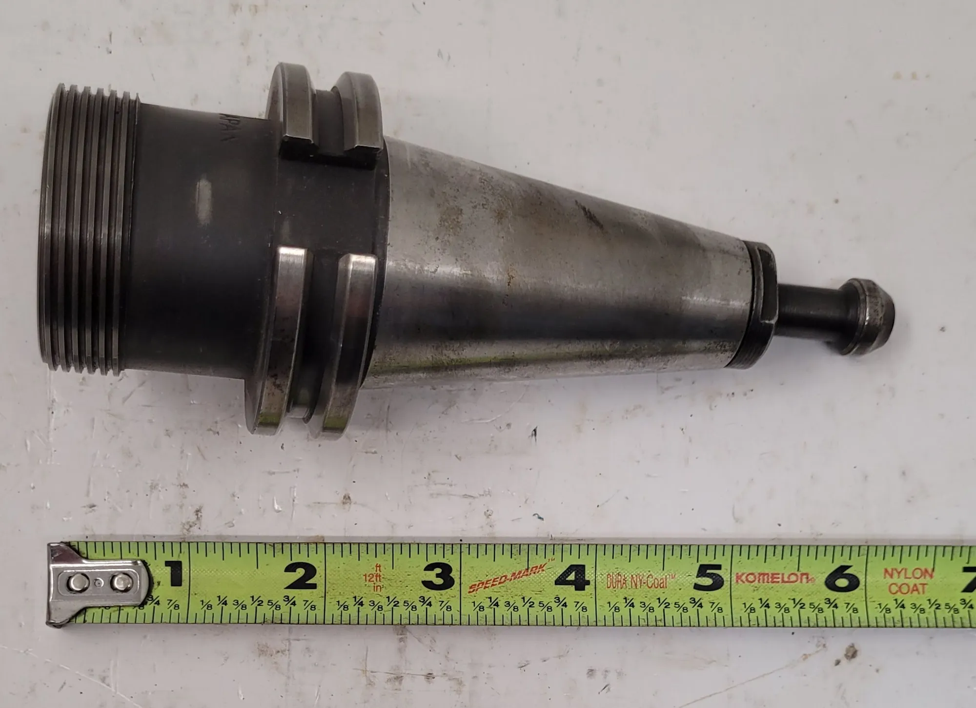 Lyndex #C40S7-1000, CAT 40 tool holder, 1.375" bore diameter, 2-1/8" projection, 6" OAL - Image 5