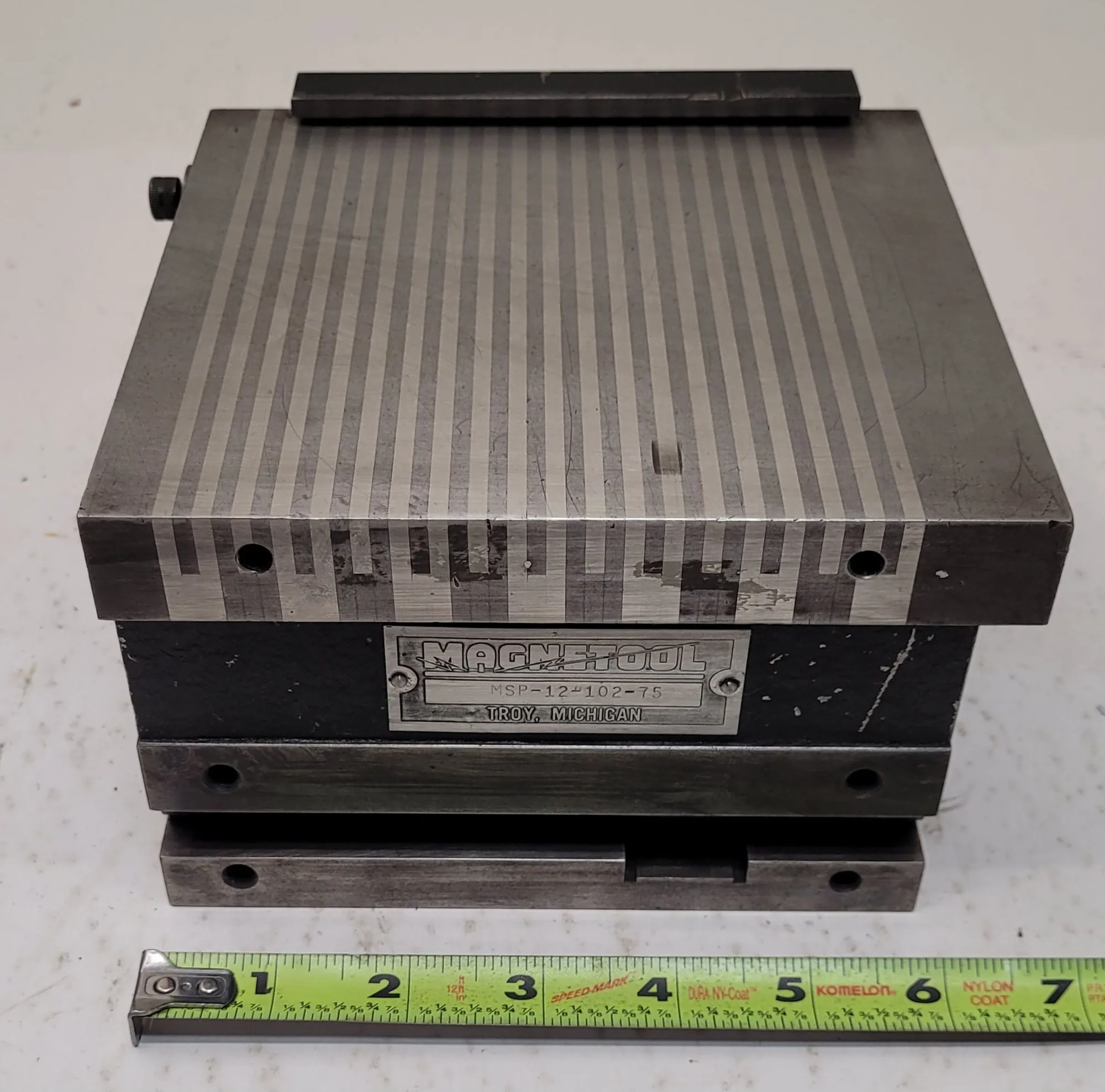 Magnetool #MSP-12-102-75, magnetic sine plate - Image 2