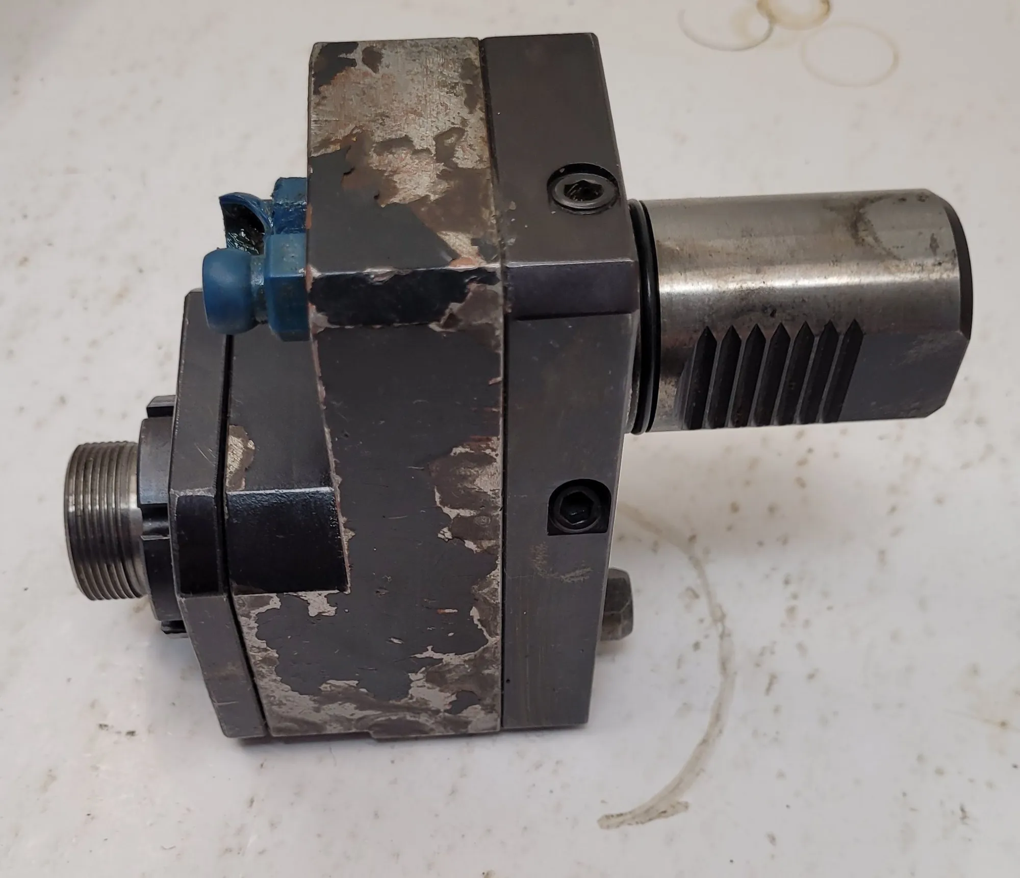 Mazak #5346802011, VDI 40 live offset head tapping tool holder, 40 mm shaft diameter - Image 5