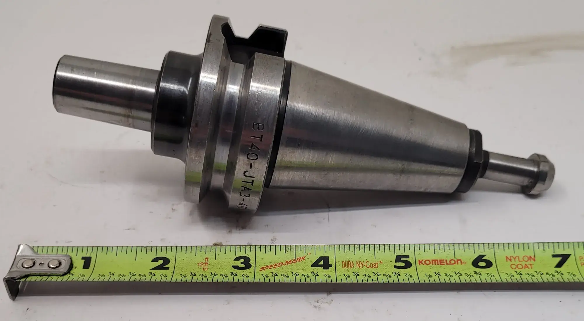 Nikken #BT40-JTA3-45, BT40 tool holder, .75" nose diameter, 1.37" body diameter, 5.50" OAL - Image 6