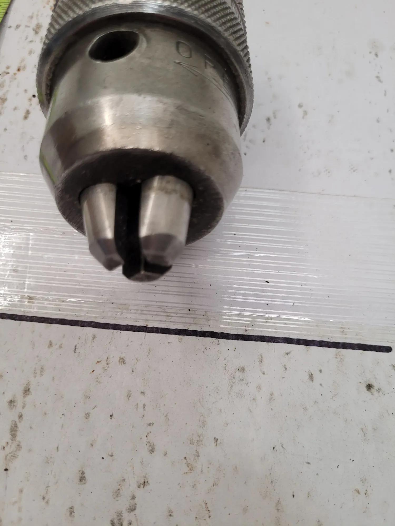 Nikken #DT45-6, quick change tool holder, 45 taper, w/1/2" drill chuck, approx. 8" OAL - Image 4