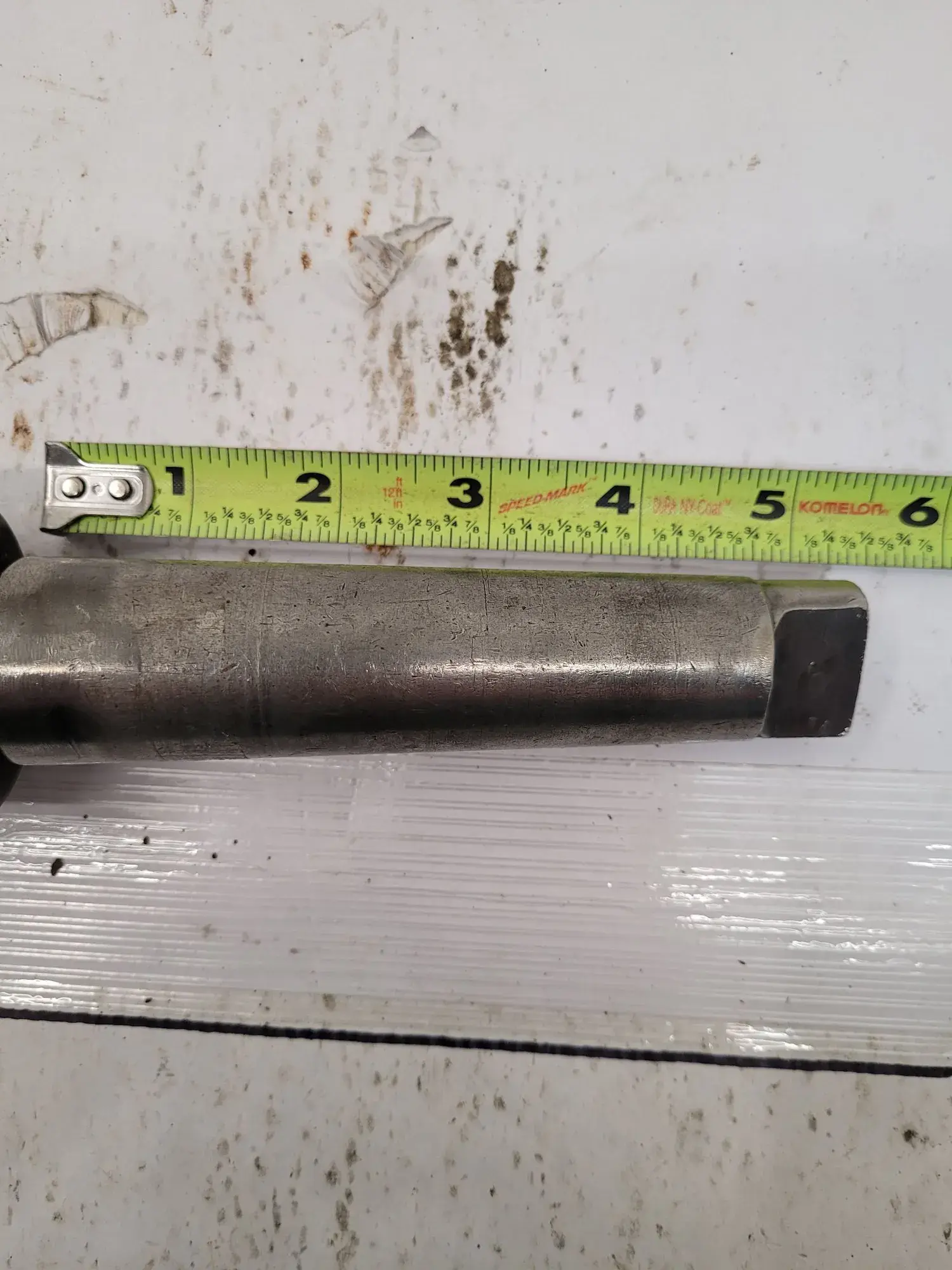 Nikken #DT45-6, quick change tool holder, 45 taper, w/1/2" drill chuck, approx. 8" OAL - Image 5