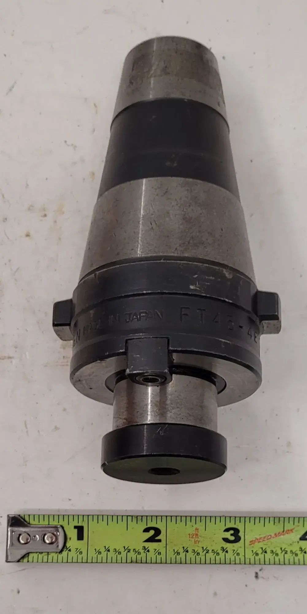 Nikken #FT45-4E, CAT 45 shell mill holder, .6" bore diameter, 2.30" body diameter, 2.125" projection, 5.60" - Image 5