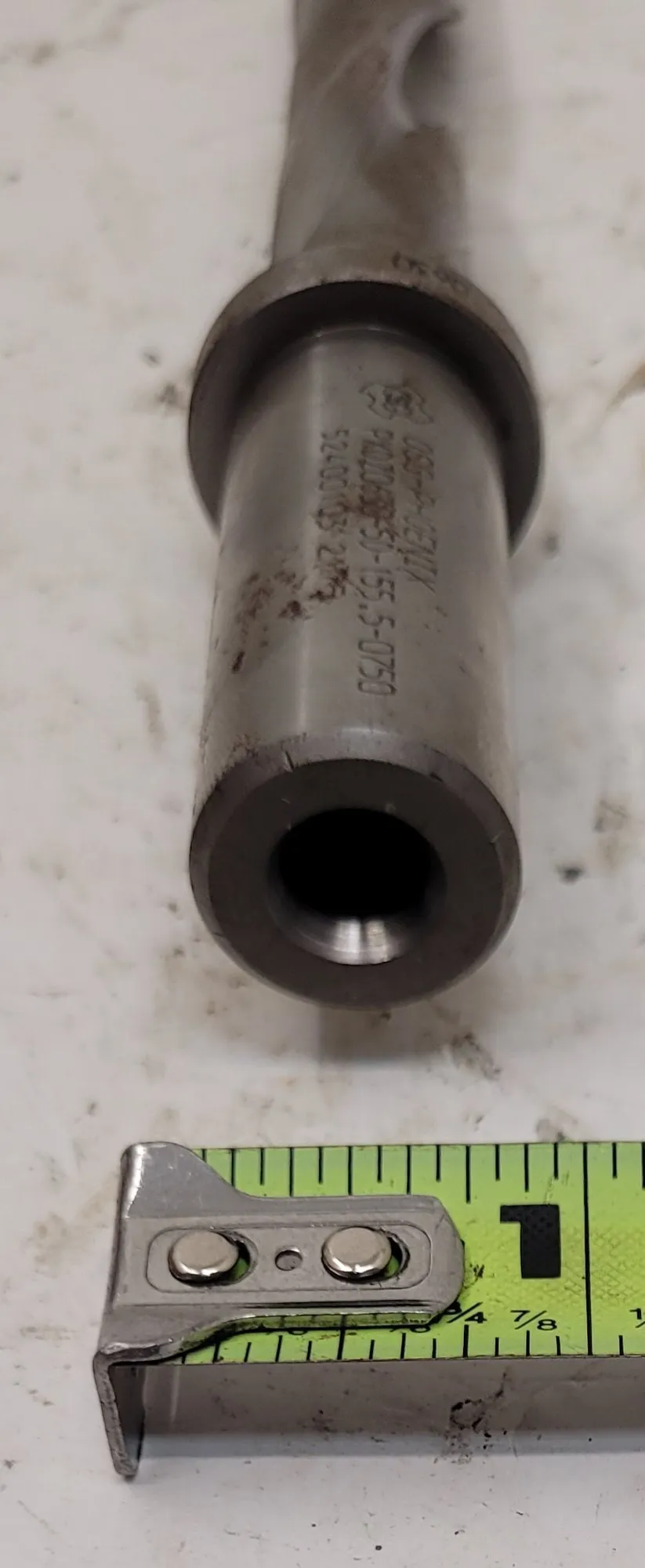 OSG #PXDZ0630-5D-155.5-0750, Phoenix PXDZ indexable drill, .63" - .668" diameter, 5:1 L/D ratio, coolant thru - Image 9