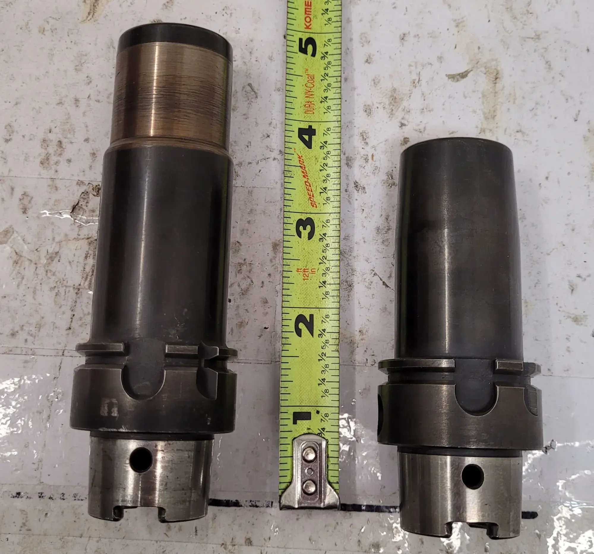 Parlec, HSK40 shrink fit tool holders, LOT of 2, 0.5" and 0.75" clamping diameter - Image 4