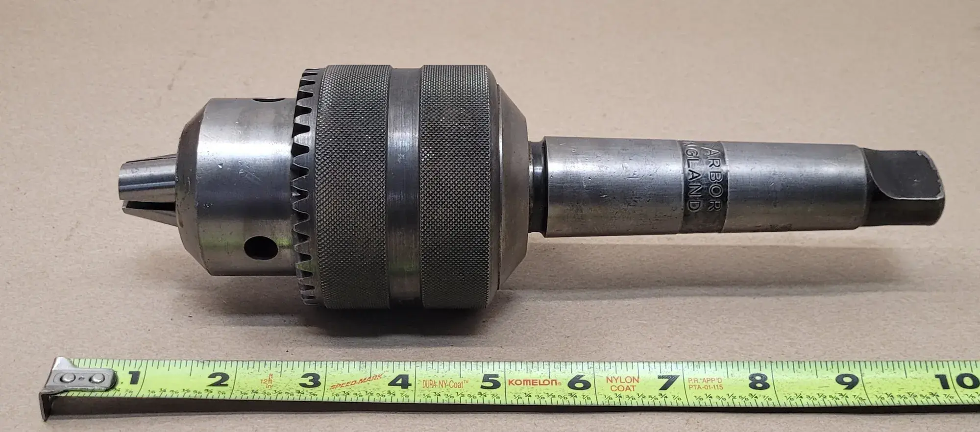 Rohm #215002, keyed ball bearing drill chuck, 4JT/4MT, 3/16" - 3/4" capacity - Image 7