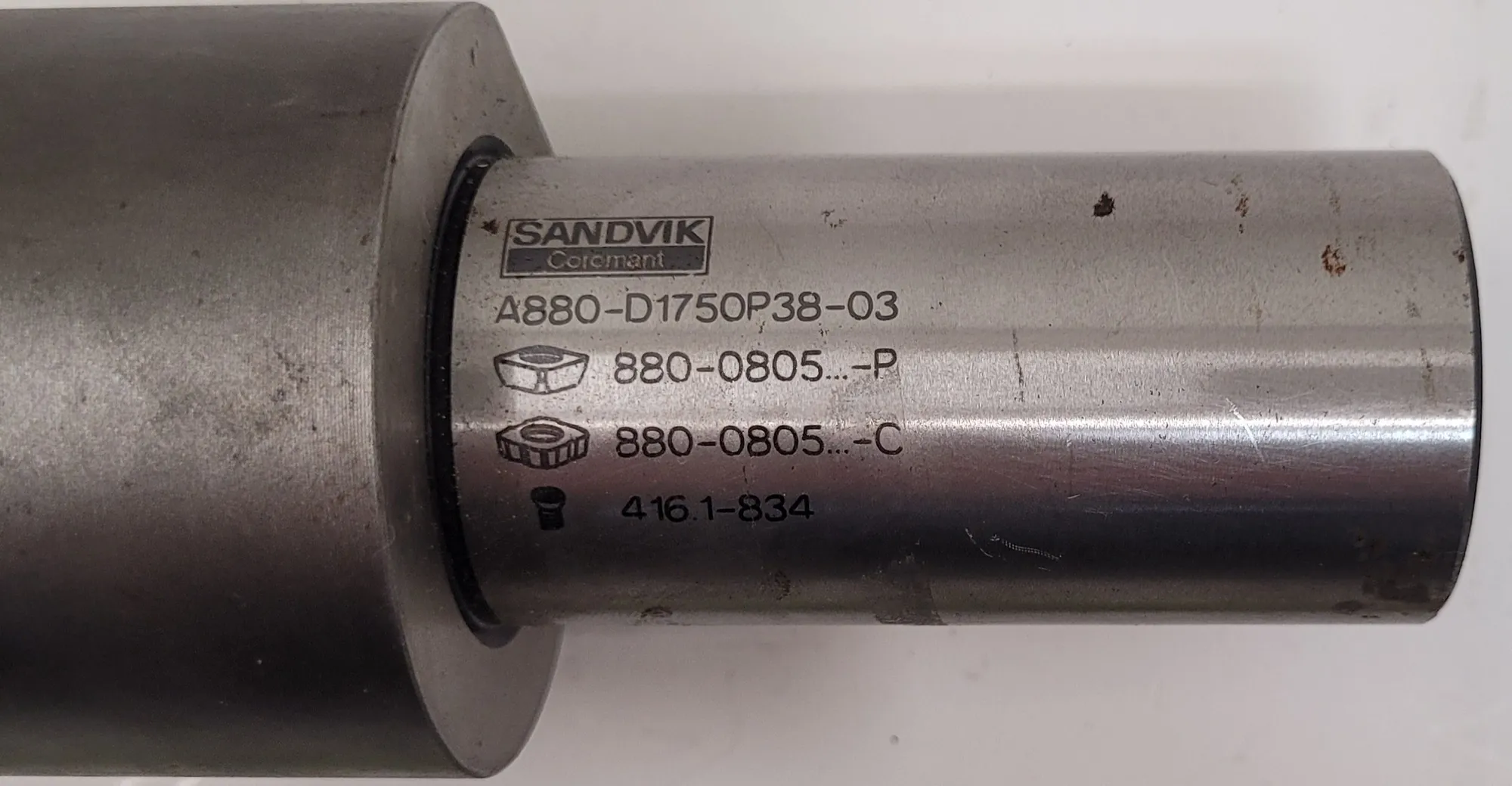 Sandvik #A880-D1750P38-03, indexable insert drill, 1.75" cutting diameter, 5.2802" usable length - Image 6