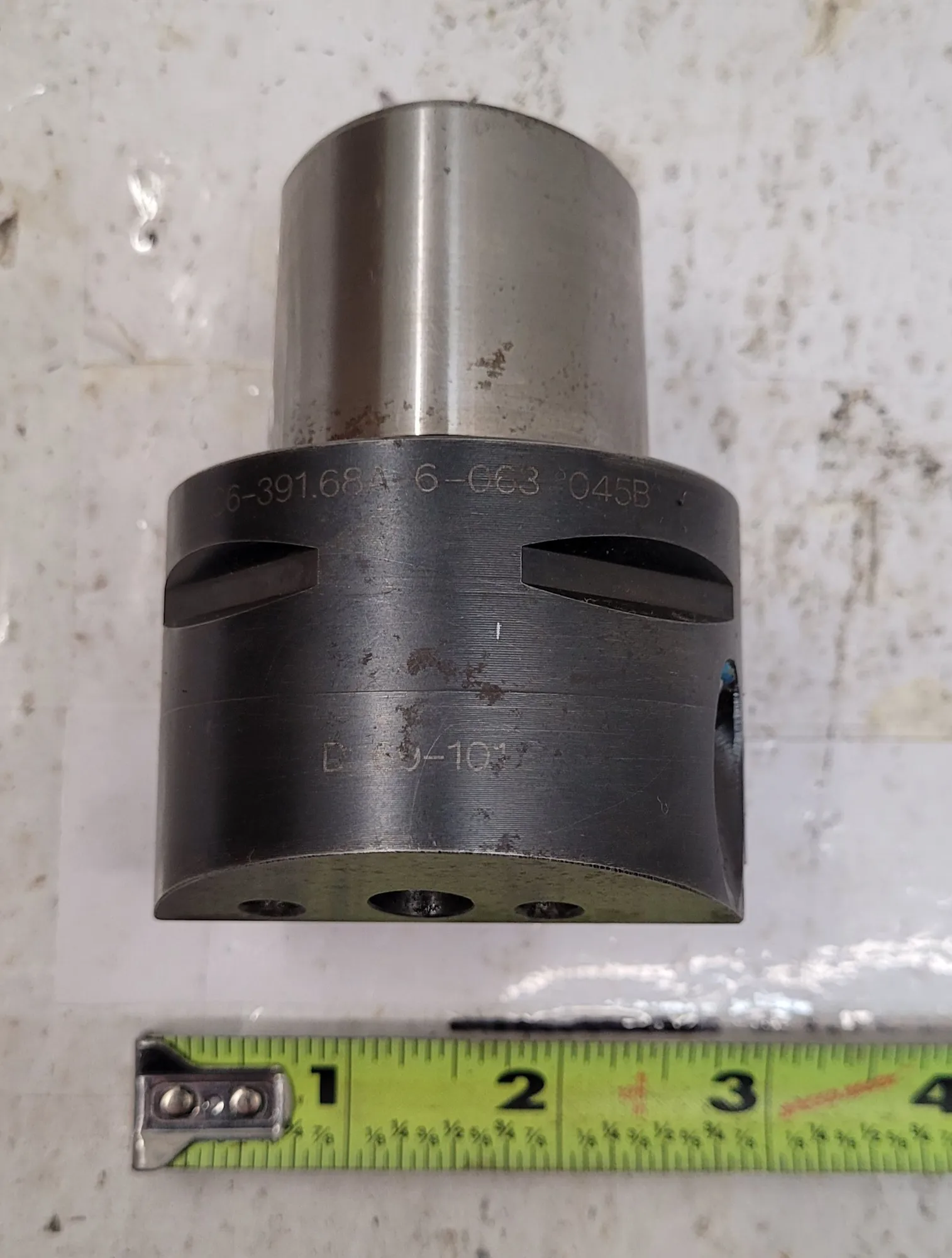 Sandvik Coromant #C6-391.68A-6-063 045B, Capto C6 Duobore adaptor, 69 mm - 101 mm range - Image 1