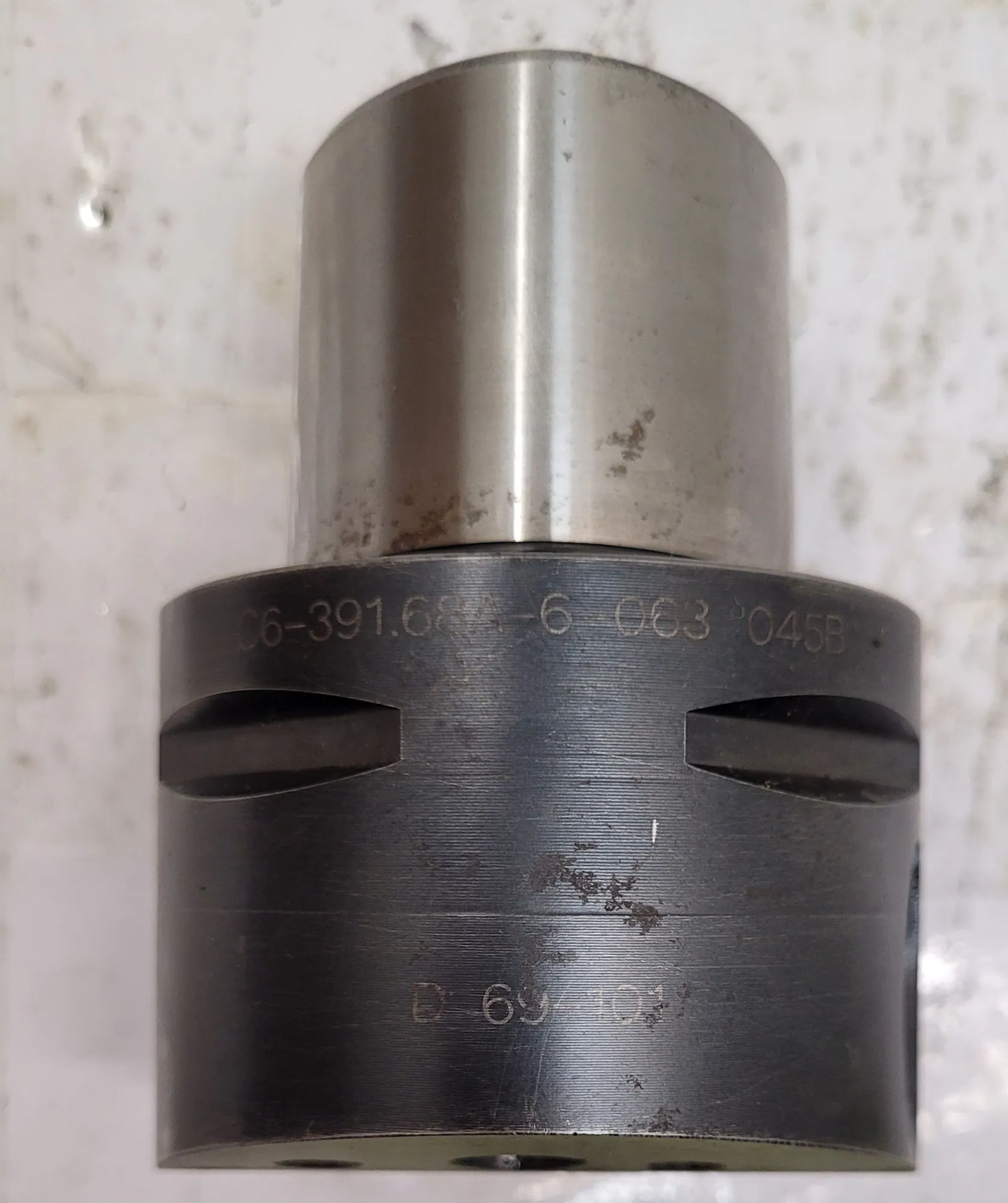 Sandvik Coromant #C6-391.68A-6-063 045B, Capto C6 Duobore adaptor, 69 mm - 101 mm range - Image 2
