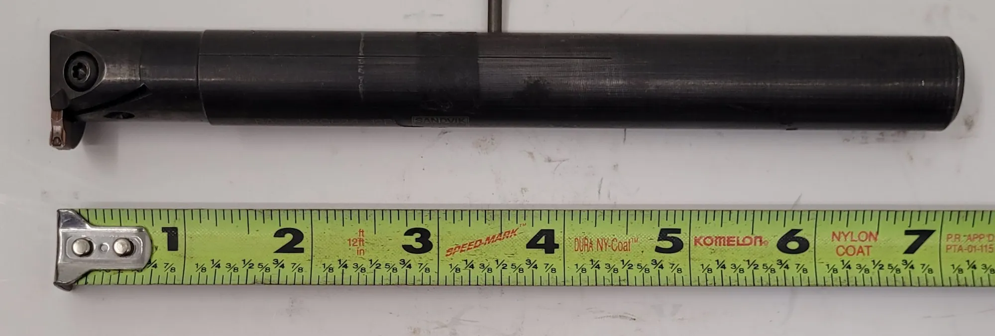 Sandvik Coromant #RAG 123G024-12B, boring bar, .75" diameter, 1.18" min. bore, 1.5" - 3" overhang - Image 7