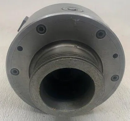 8" SCA, 3-jaw lathe chuck - Image 2
