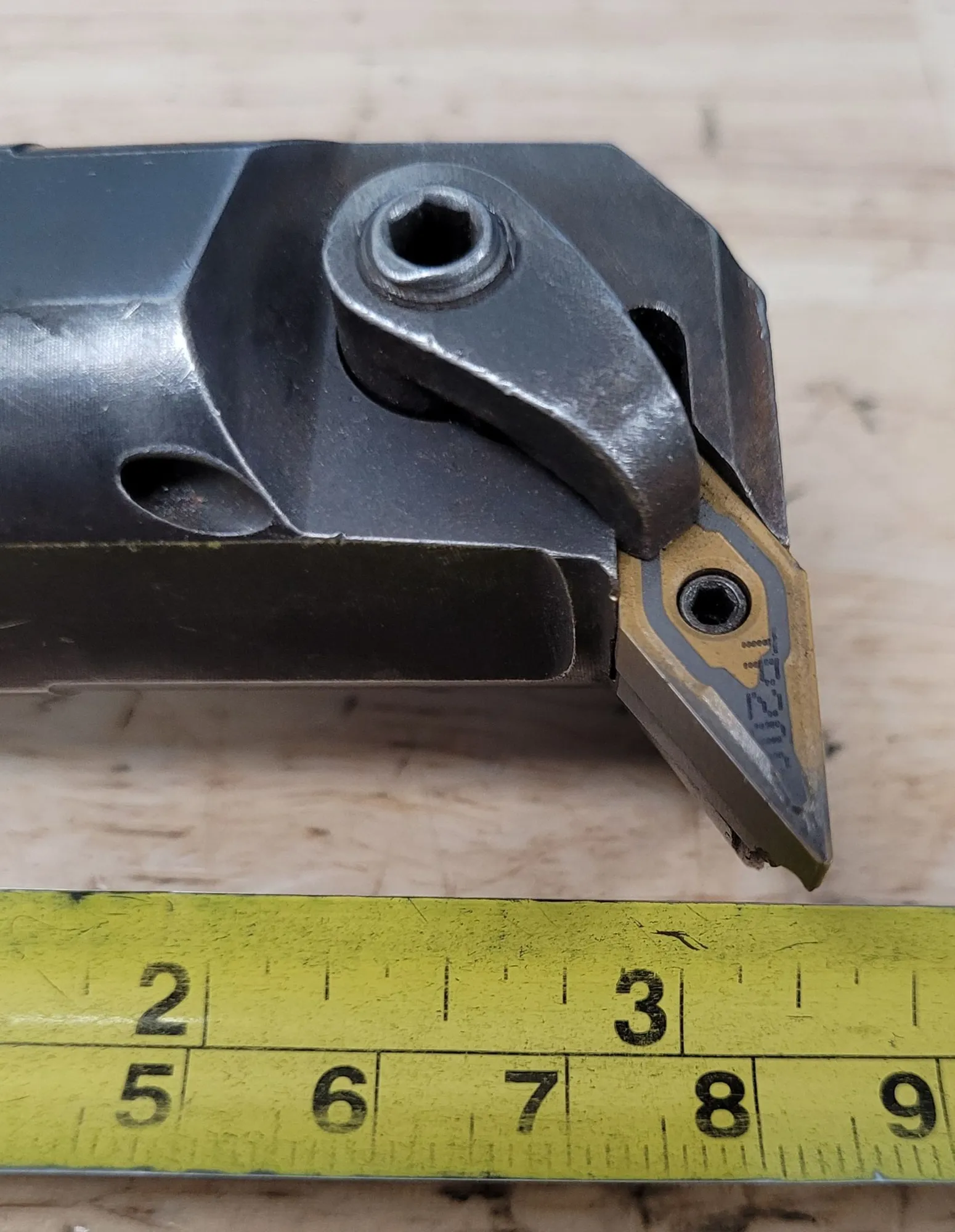 Stellram, boring bar, 1.250", 1.125" shank width, 4.5" OAL, for TP200 inserts - Image 8