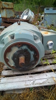 100 HP 1185 RPM Reliance, Frame 445TSC, Drip-Proof Ball Bearing, DDP, double shaft, 230/460 Volts - Image 4