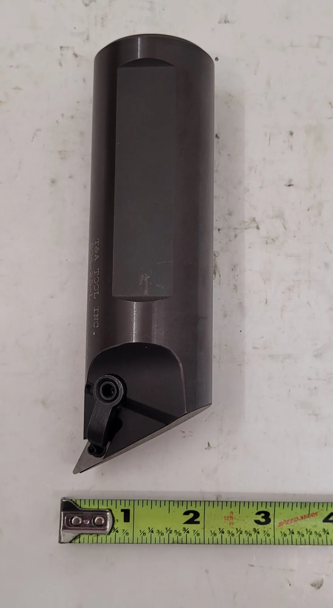 T & A Tool #504-25-L, boring tool, 1.75" shank, 6" OAL, left hand, clamp insert holder - Image 6