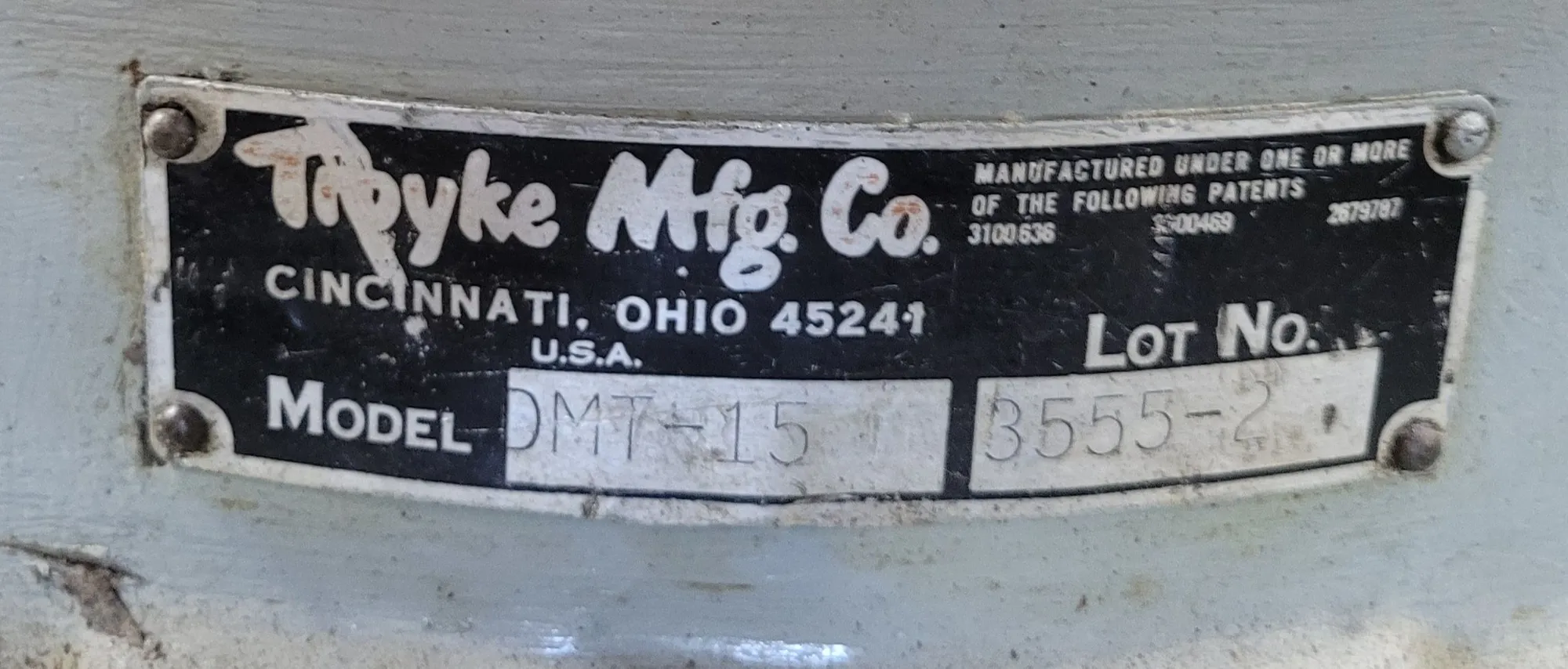 12" x 12" Troyke #DMT-15, cross-slide rotary table, manual (2 available) - Image 10