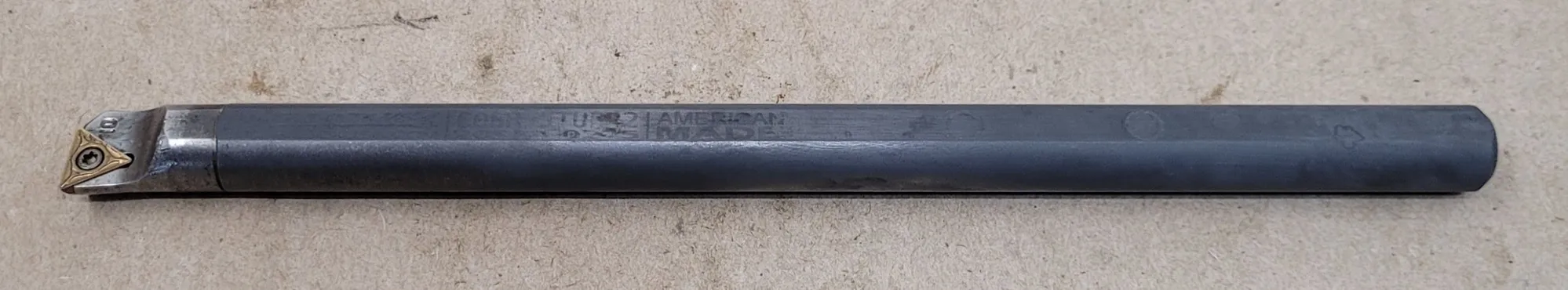 Ultra-Dex #C08R STUPR2, boring bar, 8" OAL, 0.5" shank, 0.6" min. bore, 93&deg; approach, right hand, positive - Image 3