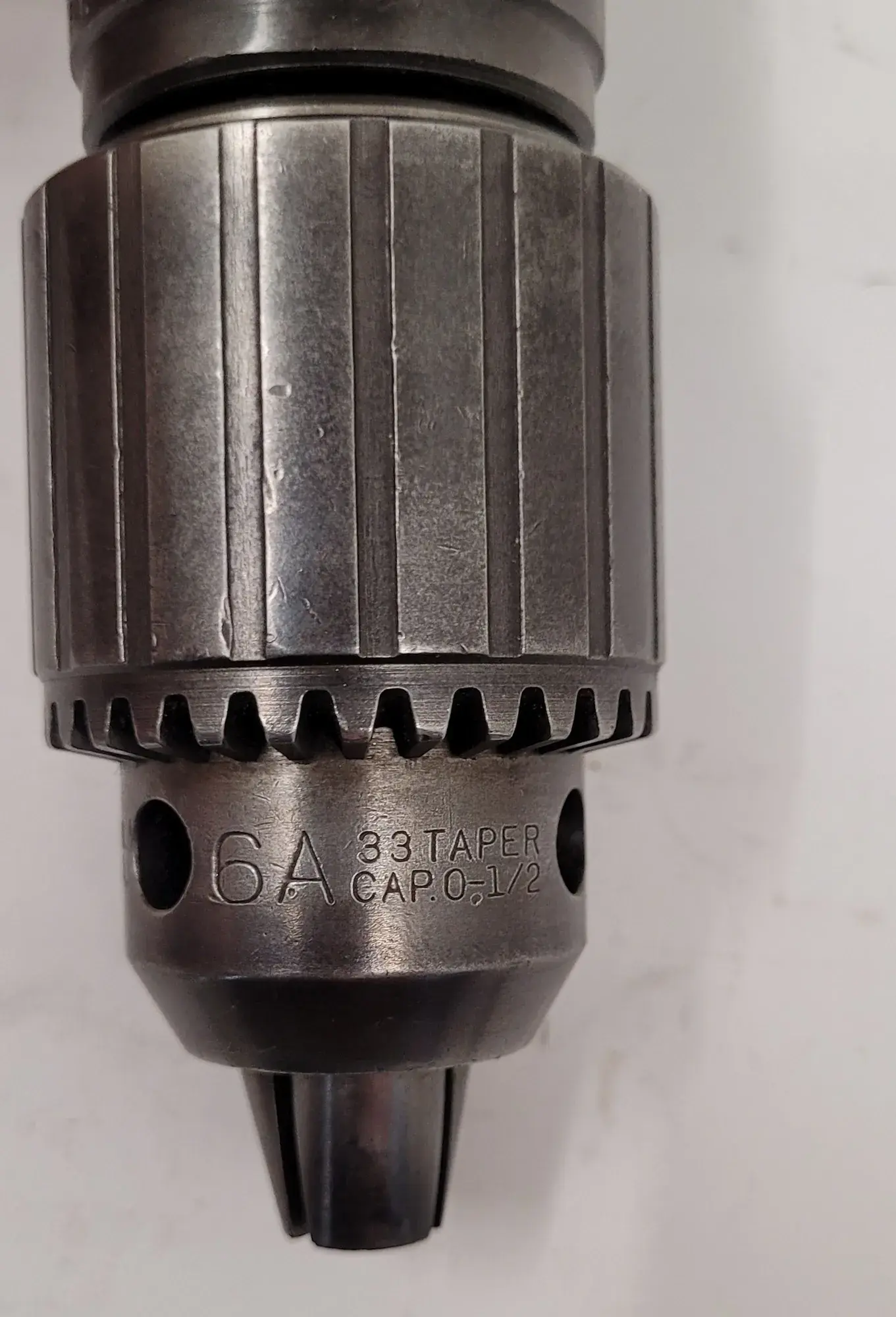 Universal Engineering #80356, Kwik Switch, w/Jacobs #6A 33JT drill chuck, 0-1/2" capacity - Image 5