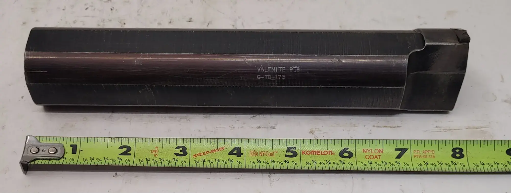 Valenite #9T9 G-TB-175, boring bar, 1.5" shank, w/indexable threading insert - Image 3