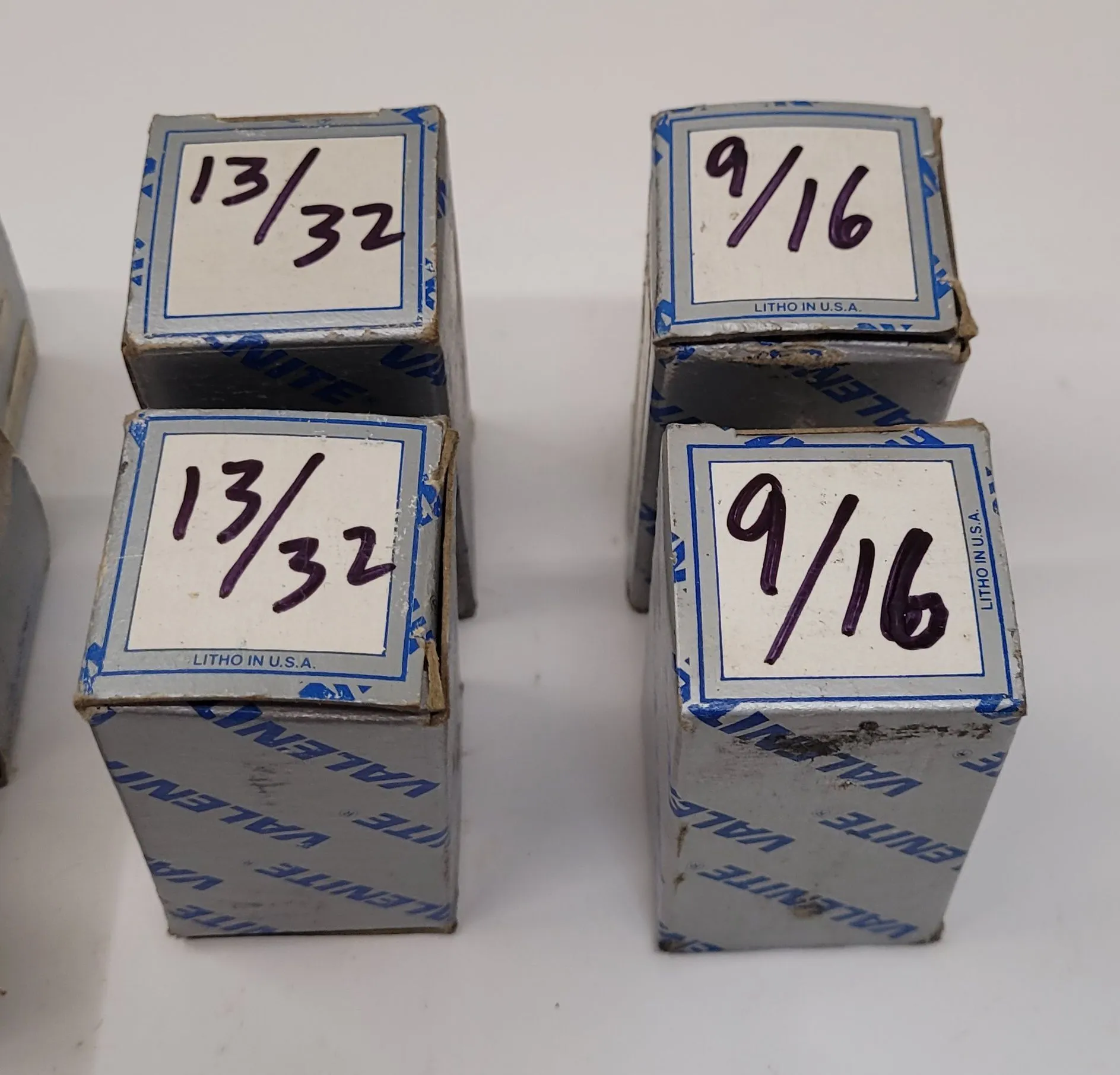 Valenite, VCFC Coolit collets, LOT of 15, various inch and metric sizes - Image 1
