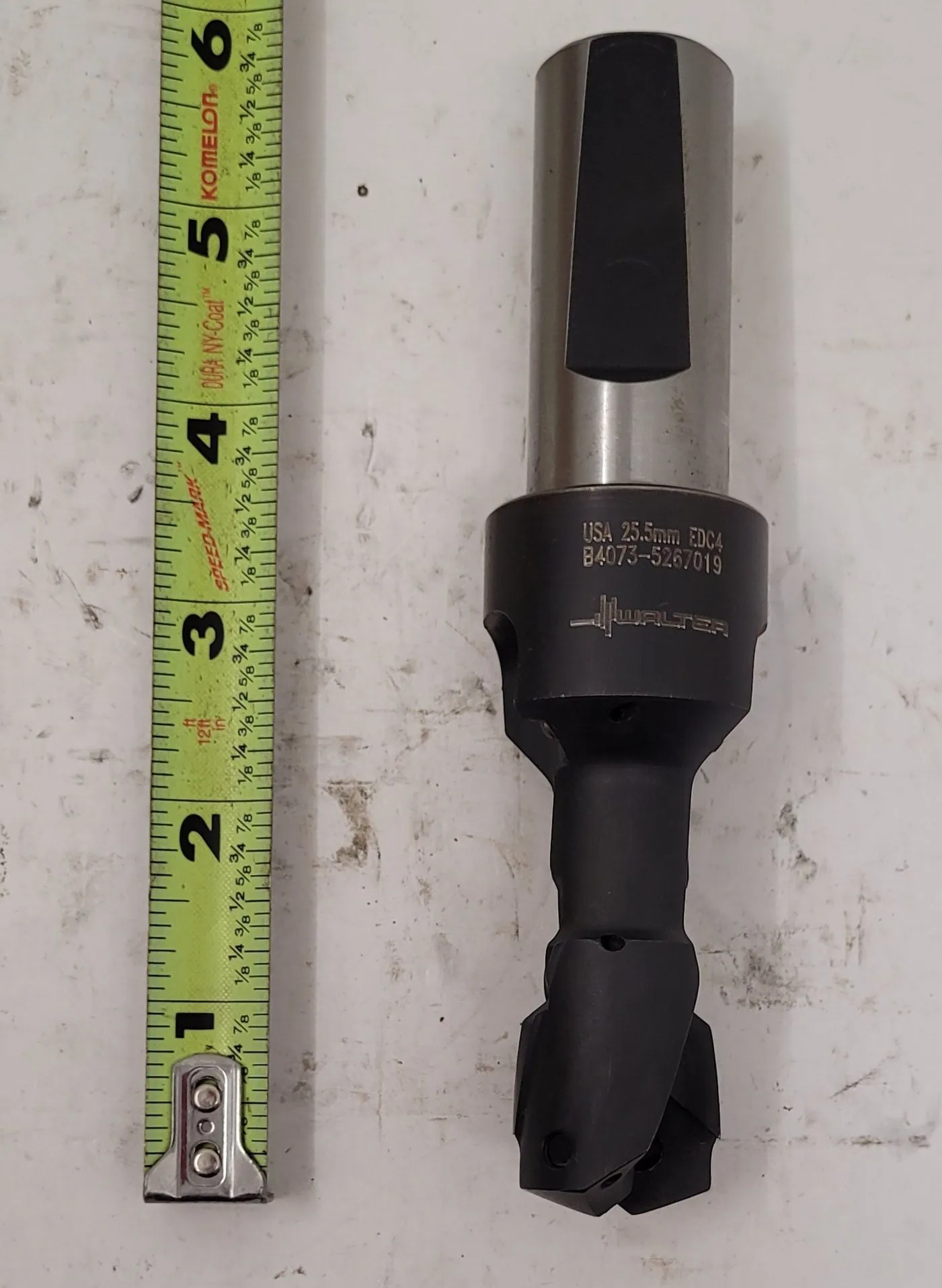 Walter #B4073-5267019, indexable thru coolant spade drill, 25.5 mm diameter - Image 2