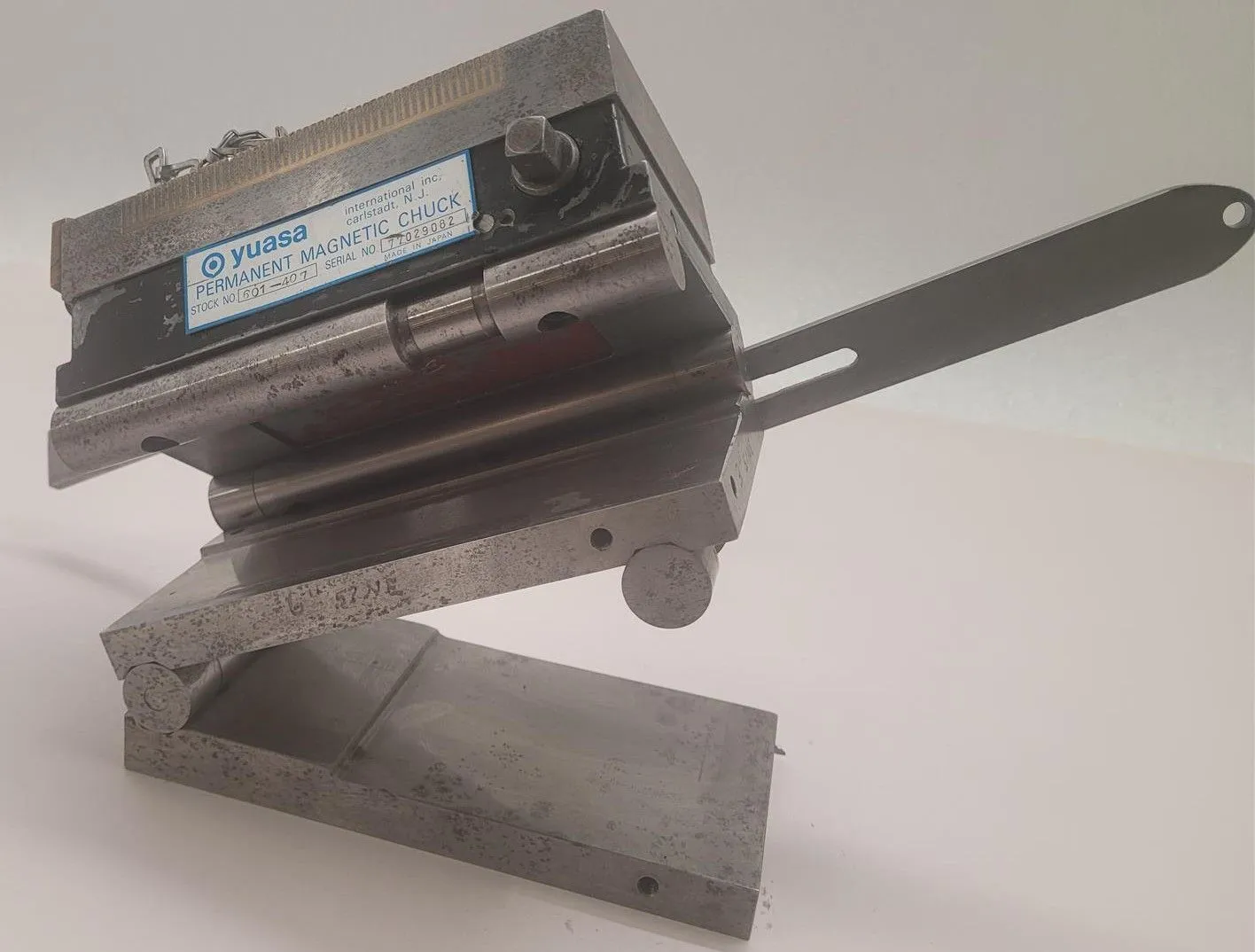 4" x 7" Yuasa #601-407, permanent magnetic chuck, 5" H - Image 6