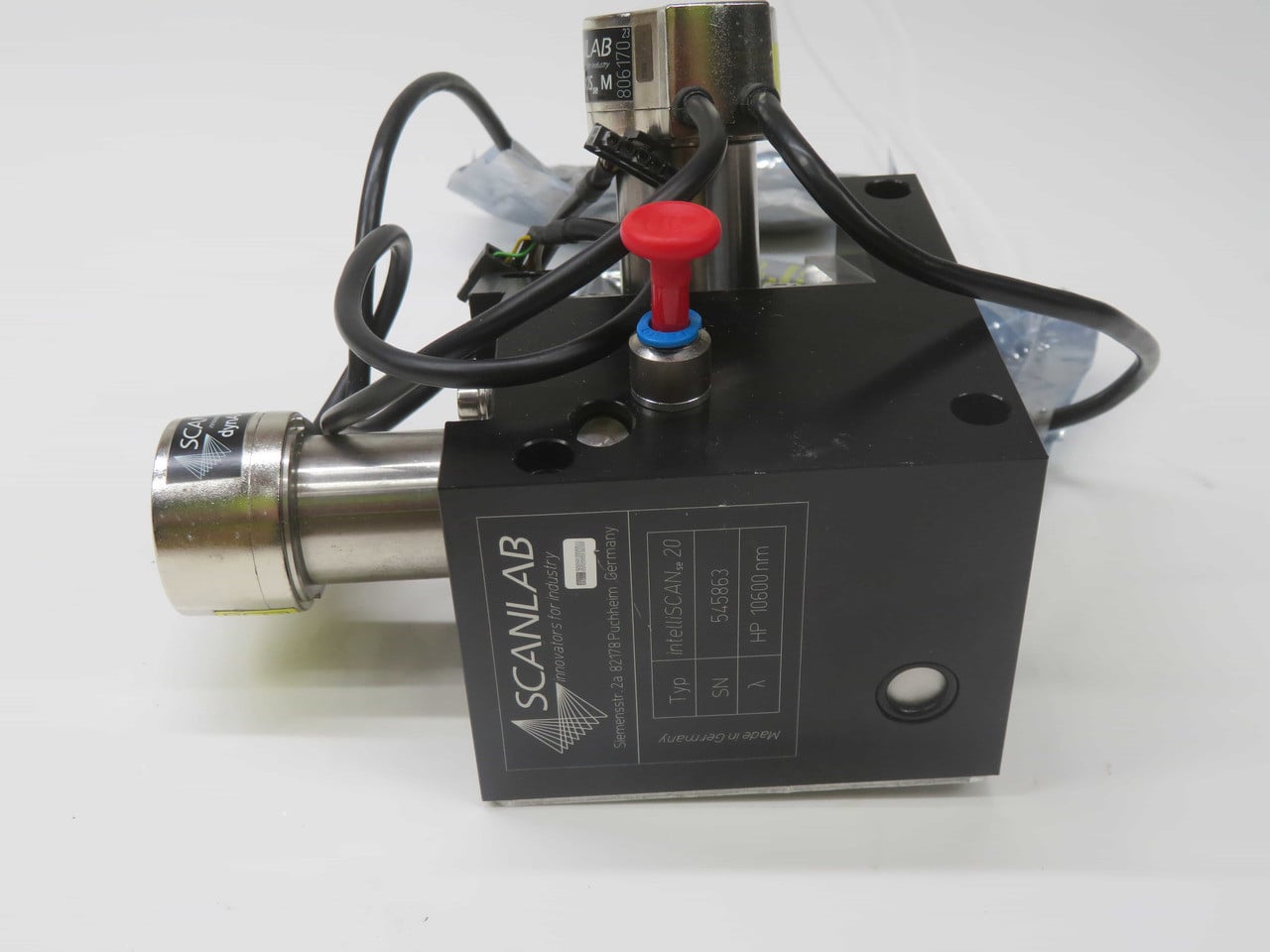 Scanlab #Intelliscan-SE-20, laser scan head, 20 mm aperture, SL2-100 digital interface, galvanometer scanner - Image 4