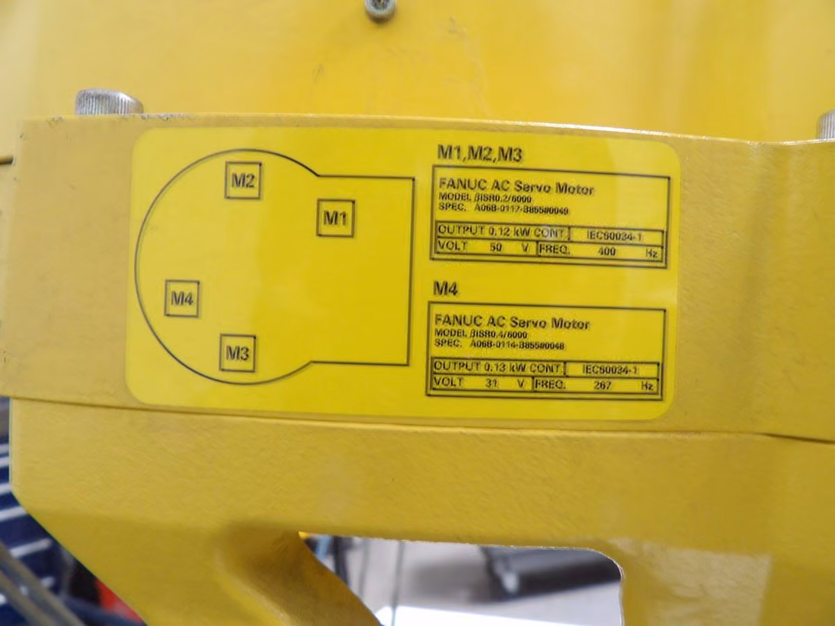 Fanuc M-1iA/0.5S, 4-Axis delta robot, .5 kg payload, 280 mm reach, .02 mm repeatability, R-30iA Mate - Image 8