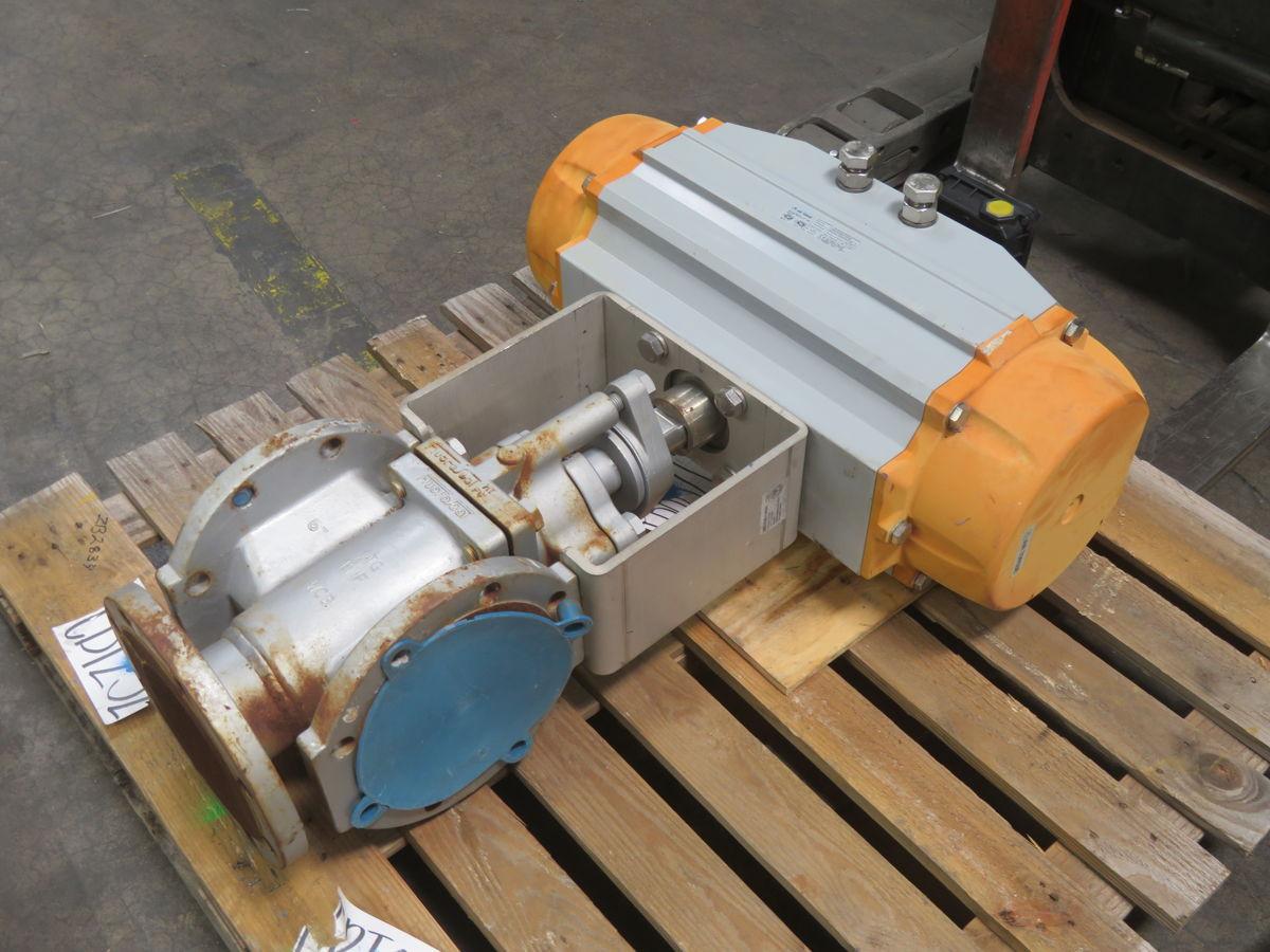 Air Torque #PT700-S12, pneumatic valve actuator, spring return, 0° - 90°, 1309-1803 NM torque, 116 psi - Image 2