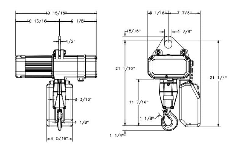 2 Ton, Gorbel #GLCS-FS-4000-30-75, free standing bridge crane system, (2) 30' bridge, 75' runway, 12' H, (2) - Image 2