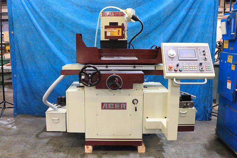 8" x 18" Acer #SUPRA-818PD, hydraulic surface grinder, 3-axis automatic feeds, programmable automatic - Image 1
