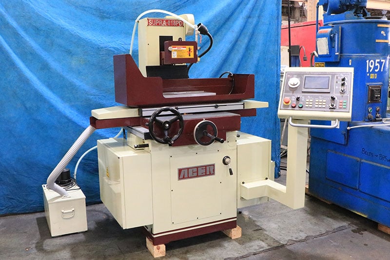 8" x 18" Acer #SUPRA-818PD, hydraulic surface grinder, 3-axis automatic feeds, programmable automatic - Image 3