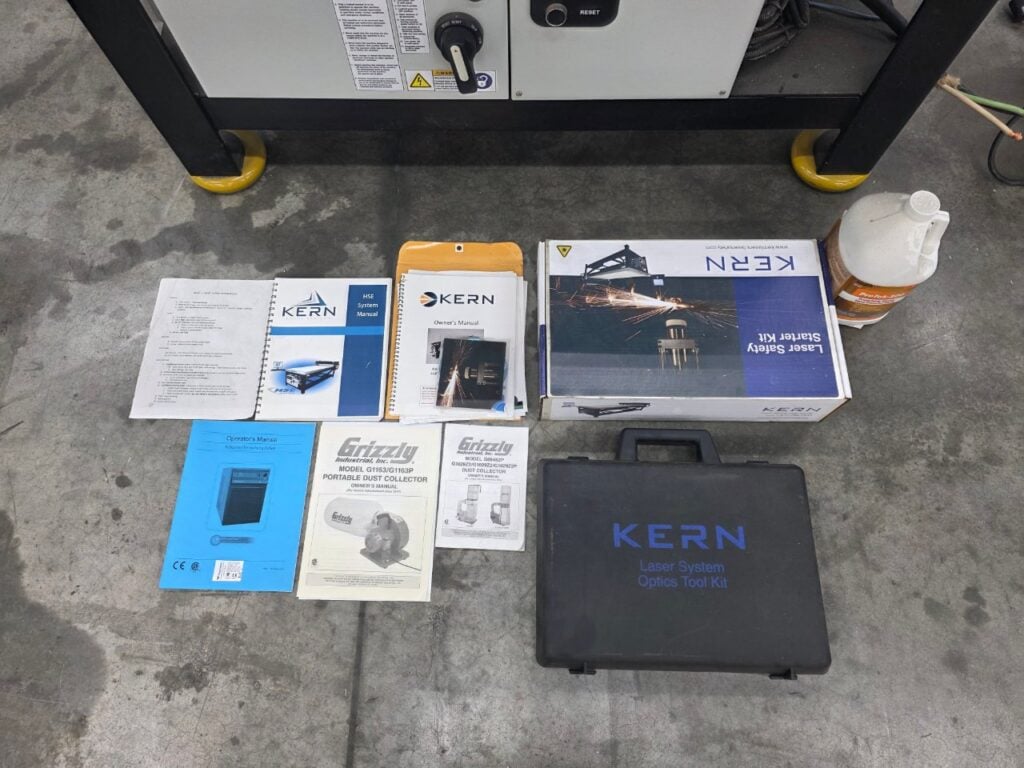 Kern #HSE-KER5250-KT150, Co2 laser cutting & engraving system, 150 watt, 52" x 50", 2015 - Image 2