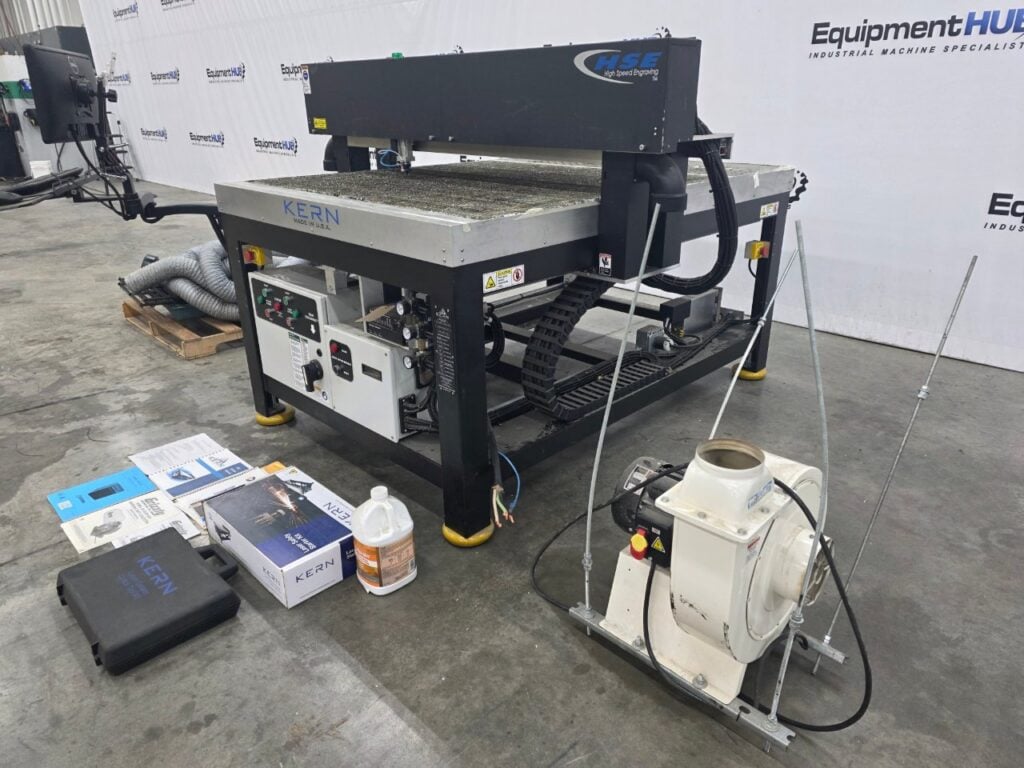 Kern #HSE-KER5250-KT150, Co2 laser cutting & engraving system, 150 watt, 52" x 50", 2015 - Image 6