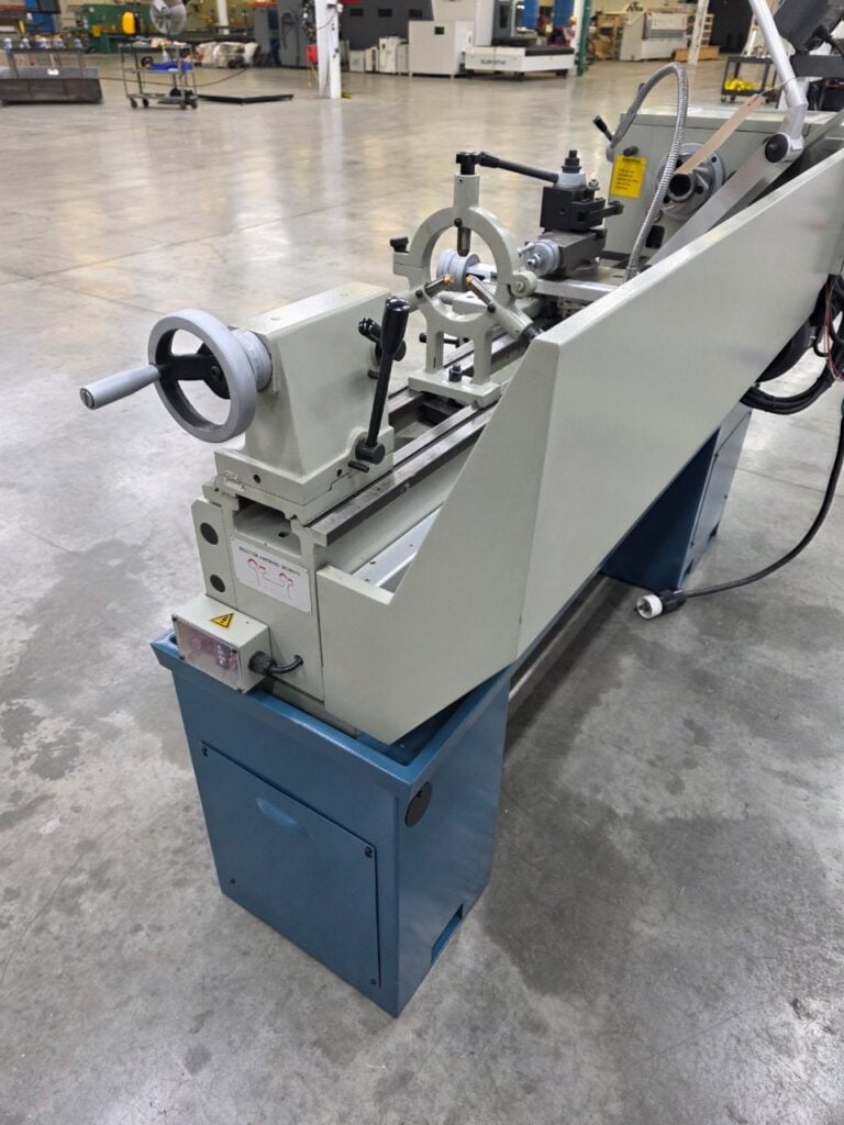 13" x 40" Baileigh #PL-13470E-1, engine lathe with digital read out, 8.26" swing over cross slide, 4-way tool - Image 8