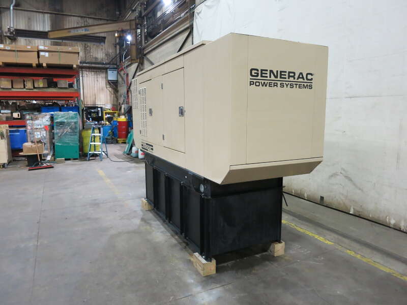60 KW Generac #SD060, diesel generator set, 120/208 Volts, 93 HP @ 1800 RPM, Mitsubishi 4D34-T engine, sound - Image 3