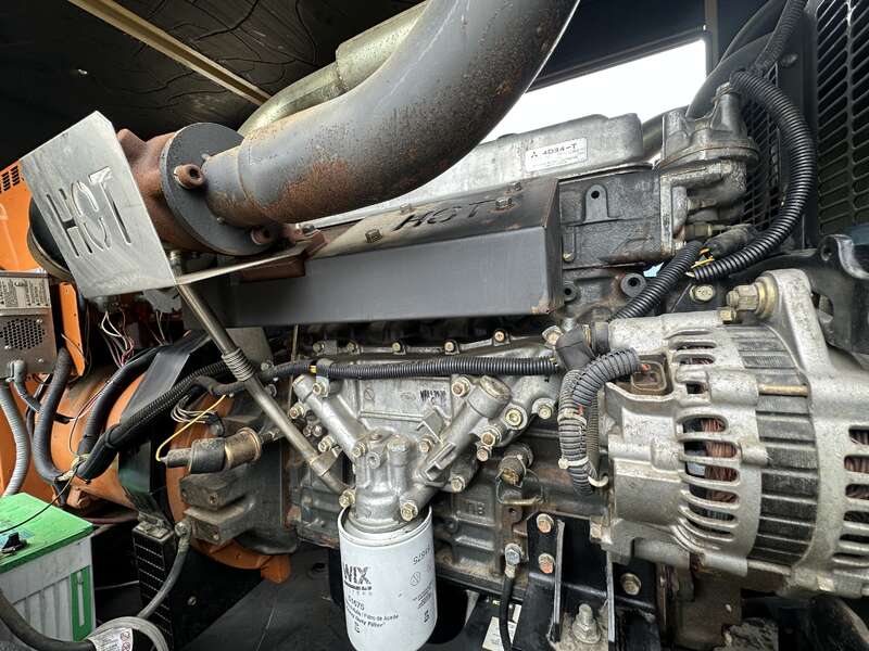 60 KW Generac #SD060, diesel generator set, 120/208 Volts, 93 HP @ 1800 RPM, Mitsubishi 4D34-T engine, sound - Image 5