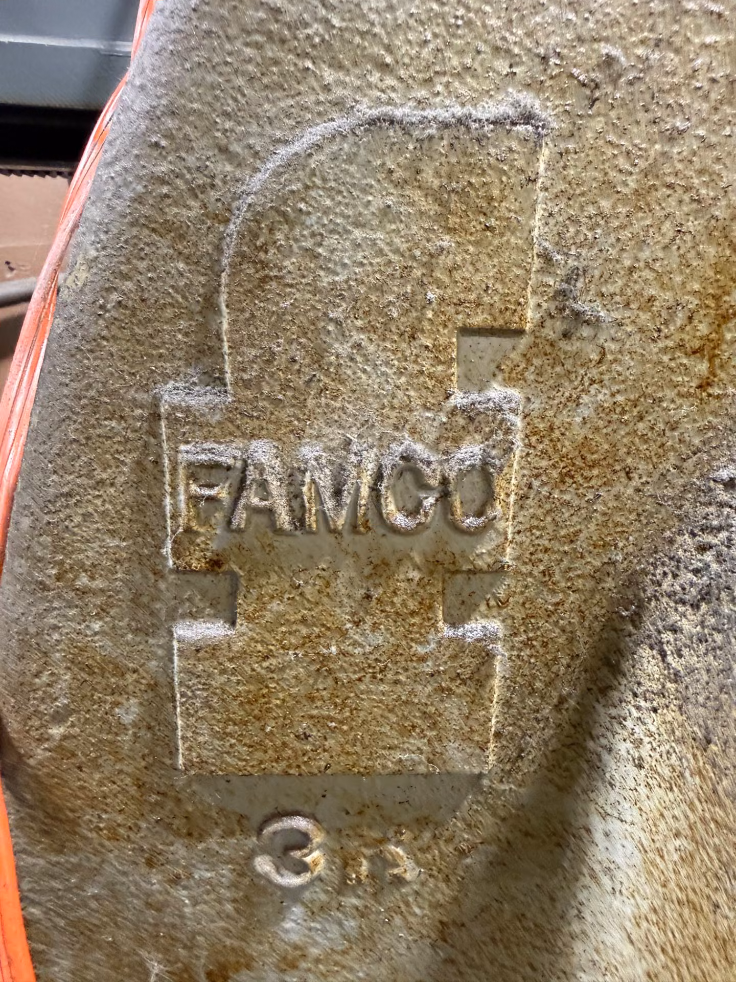 3 Ton, Famco #3, Arbor Press, 15" Swing, 1-1/2" Square Ram, w/ Stand - Image 1