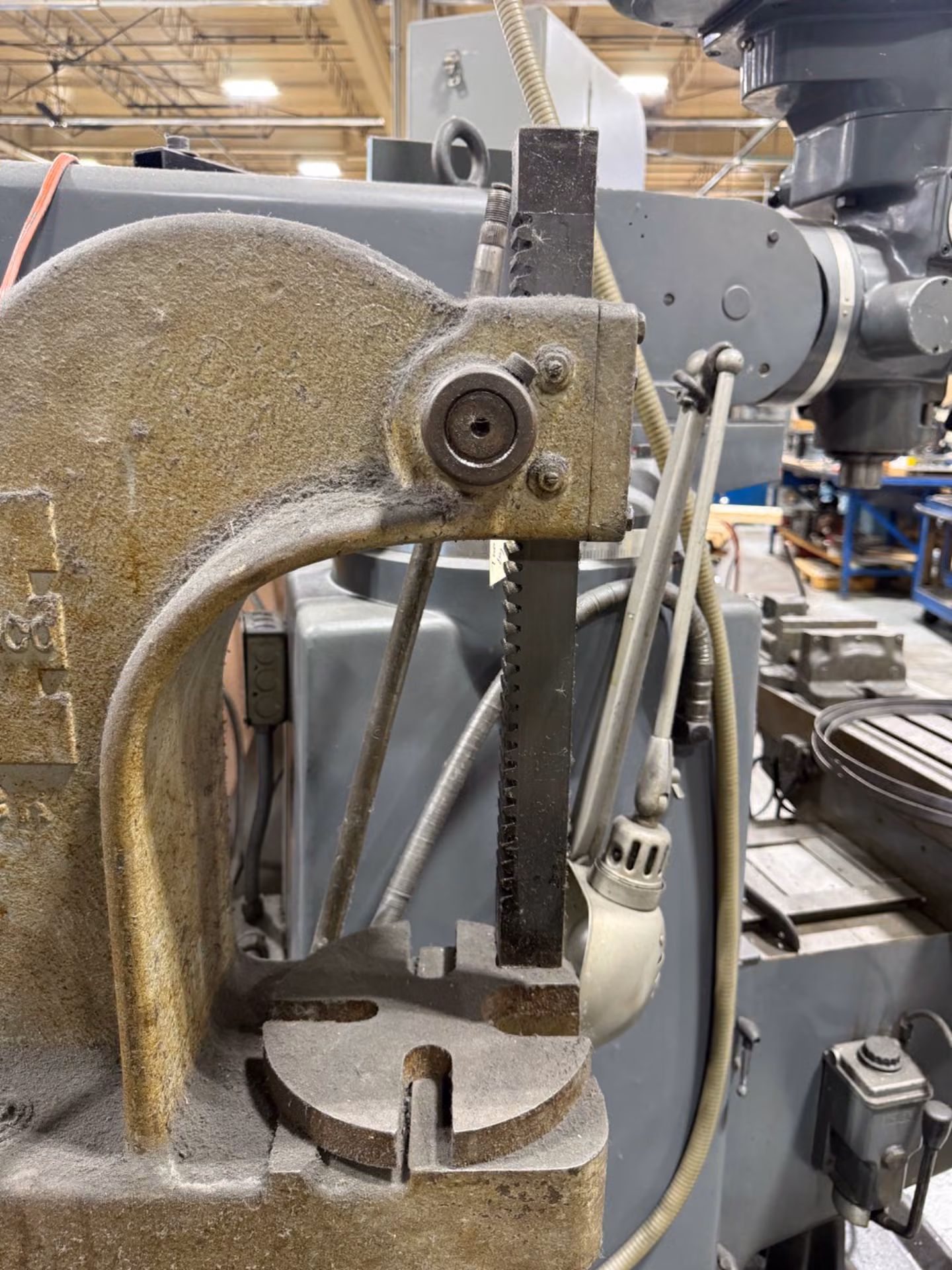 3 Ton, Famco #3, Arbor Press, 15" Swing, 1-1/2" Square Ram, w/ Stand - Image 5
