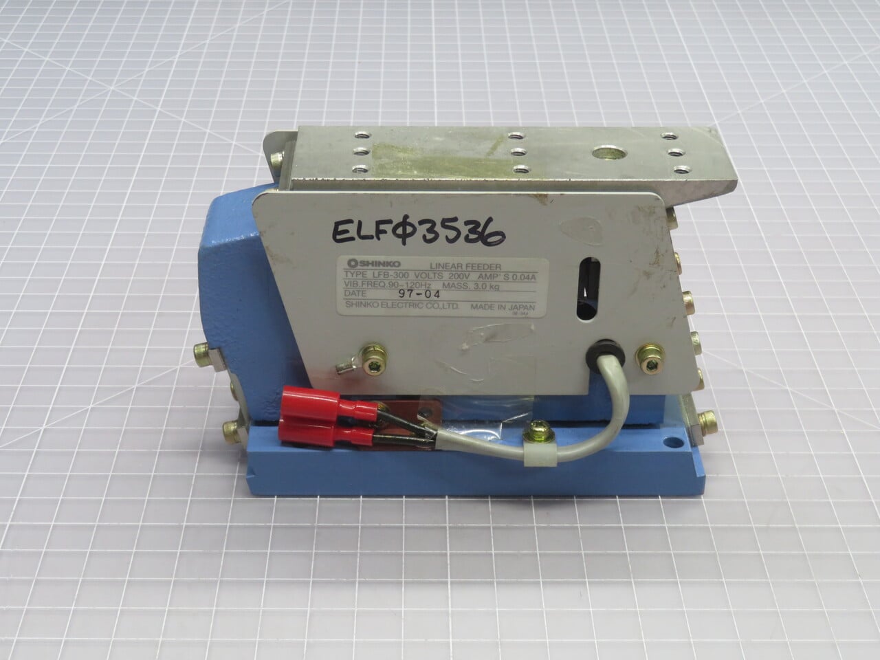 Shinko #LFB-300, Electromagnetic Linear Feeder Drive Unit - Image 2