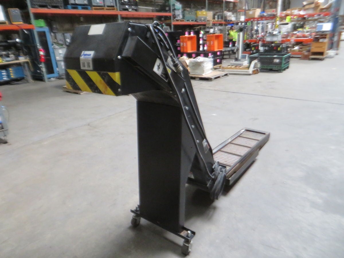 10" width x 60" L Jorgensen Conveyor #10-1117-A, Hinged Steel Belt Conveyor, 220 V., 3 Ph. - Image 2