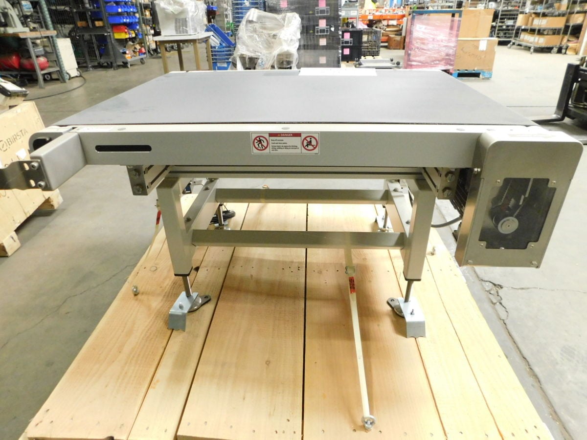 31" width x 48" L Wipotec-OCS, Belt Conveyor, 240/480 V. Dual Voltage (2 available) - Image 3