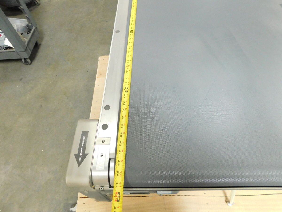 31" width x 48" L Wipotec-OCS, Belt Conveyor, 240/480 V. Dual Voltage (2 available) - Image 6