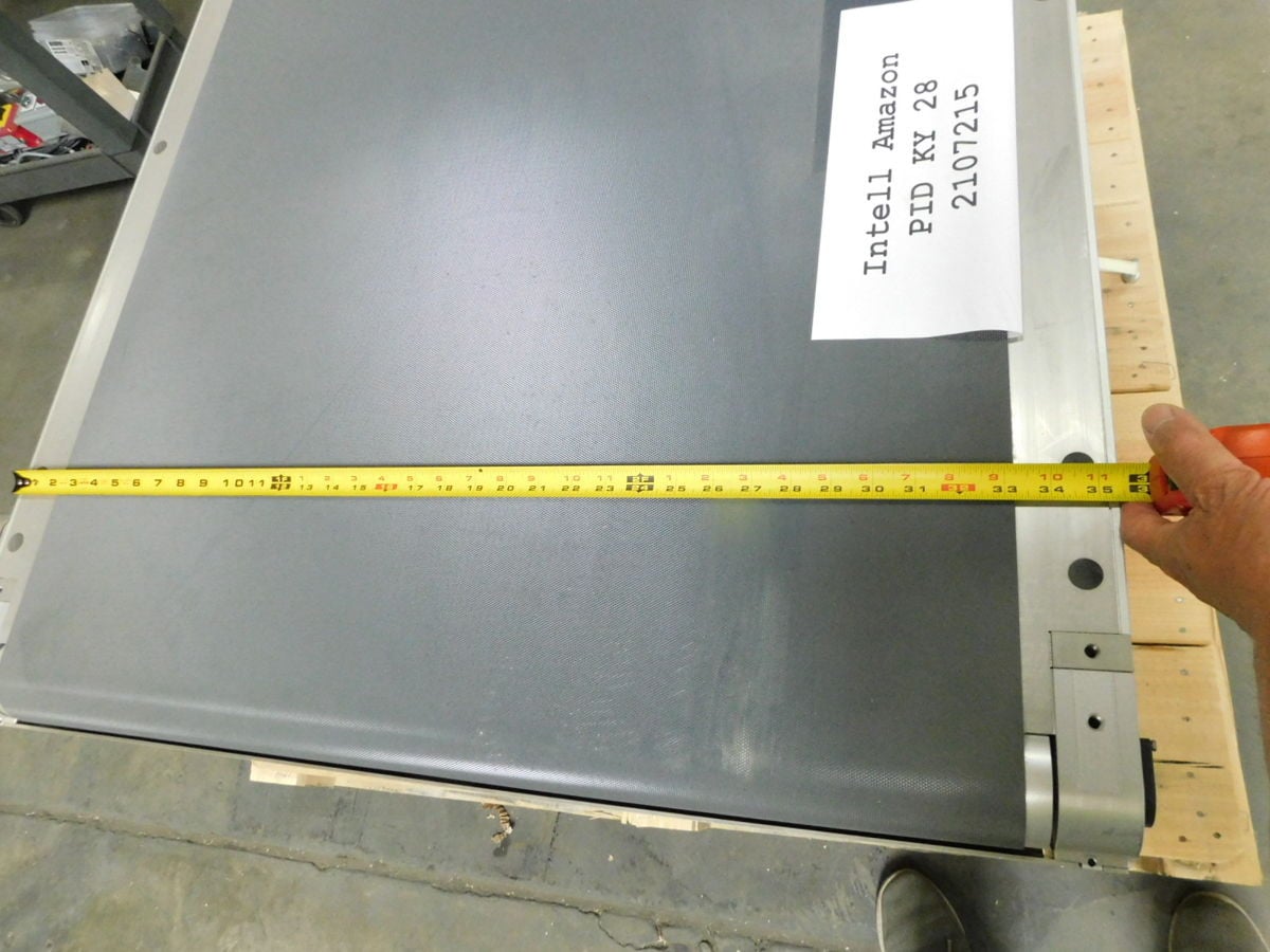 31" width x 48" L Wipotec-OCS, Belt Conveyor, 240/480 V. Dual Voltage (2 available) - Image 7