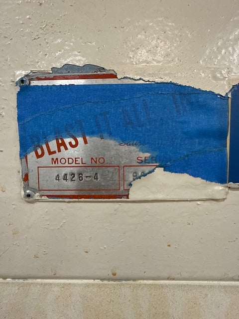 Blast-It #4426-4, Abrasive Blast Cabinet, 1980 - Image 4