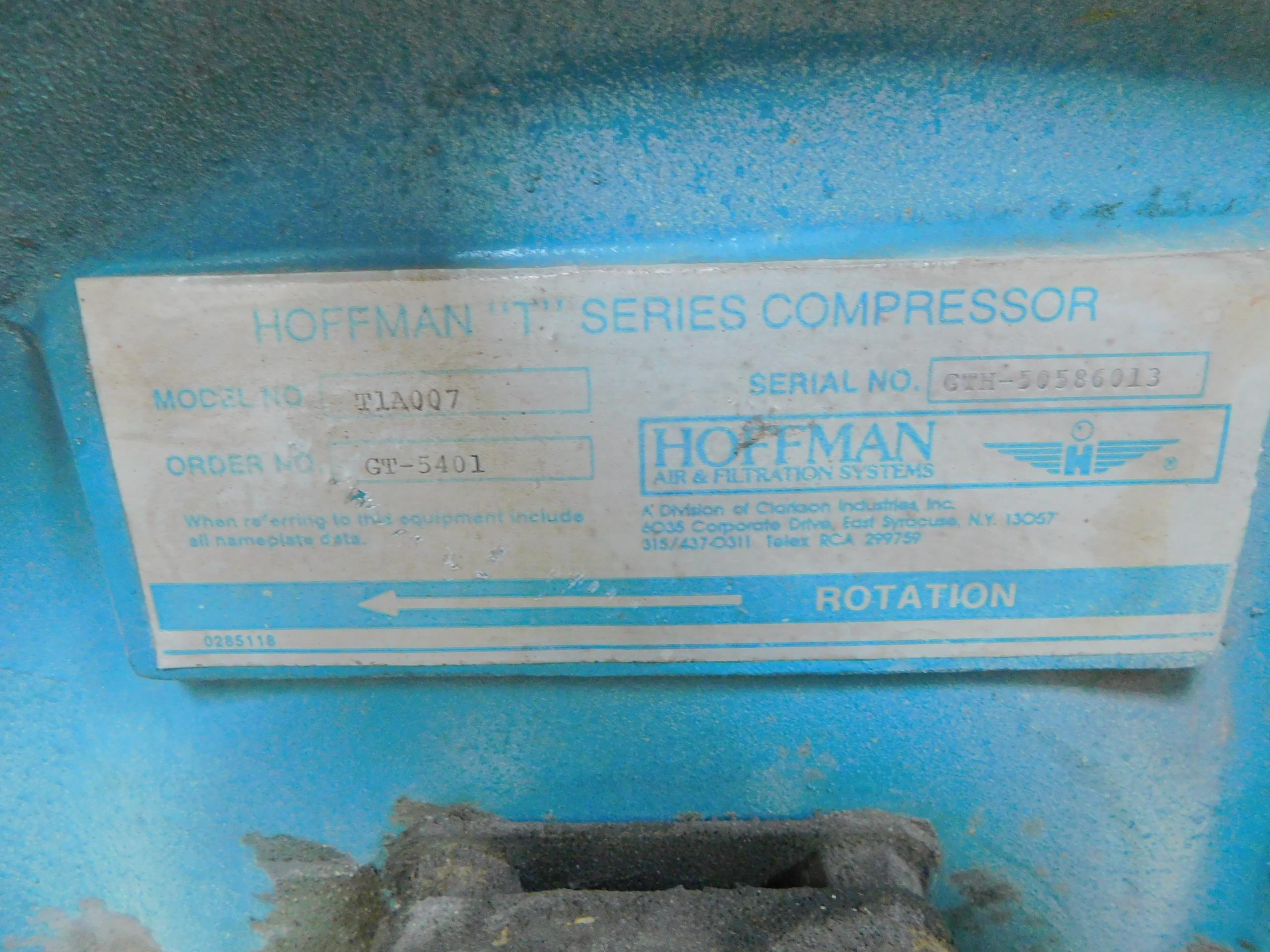 Hoffman #T1A007, T Series Compressor Vacuum Blower - Image 6