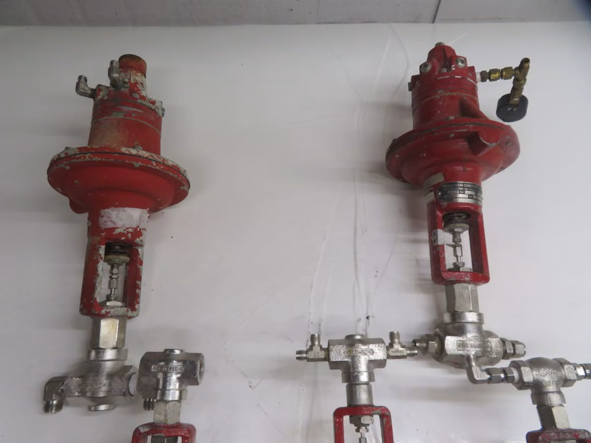 Badger Meter #1002GCN36CV0PBLN36, Research Control Valve, Globe Body, Series 1000, LOT of 5 - Image 1