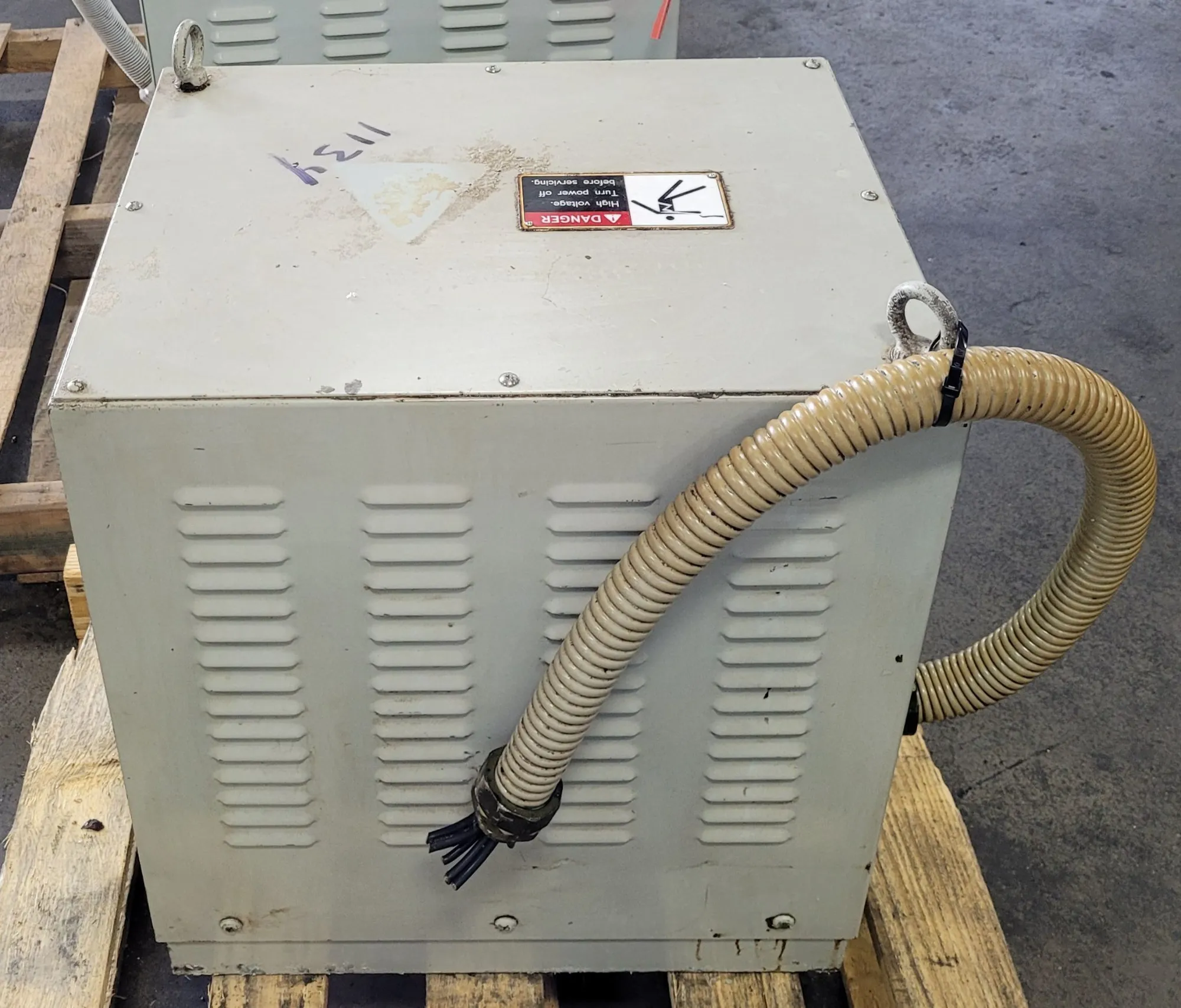 9 KVA 440 Primary, 200 Secondary, Swallow #3SK-9K, Dry Type Step Down Transformer, 3 Phase, 50/60 Hz., 2012 - Image 4
