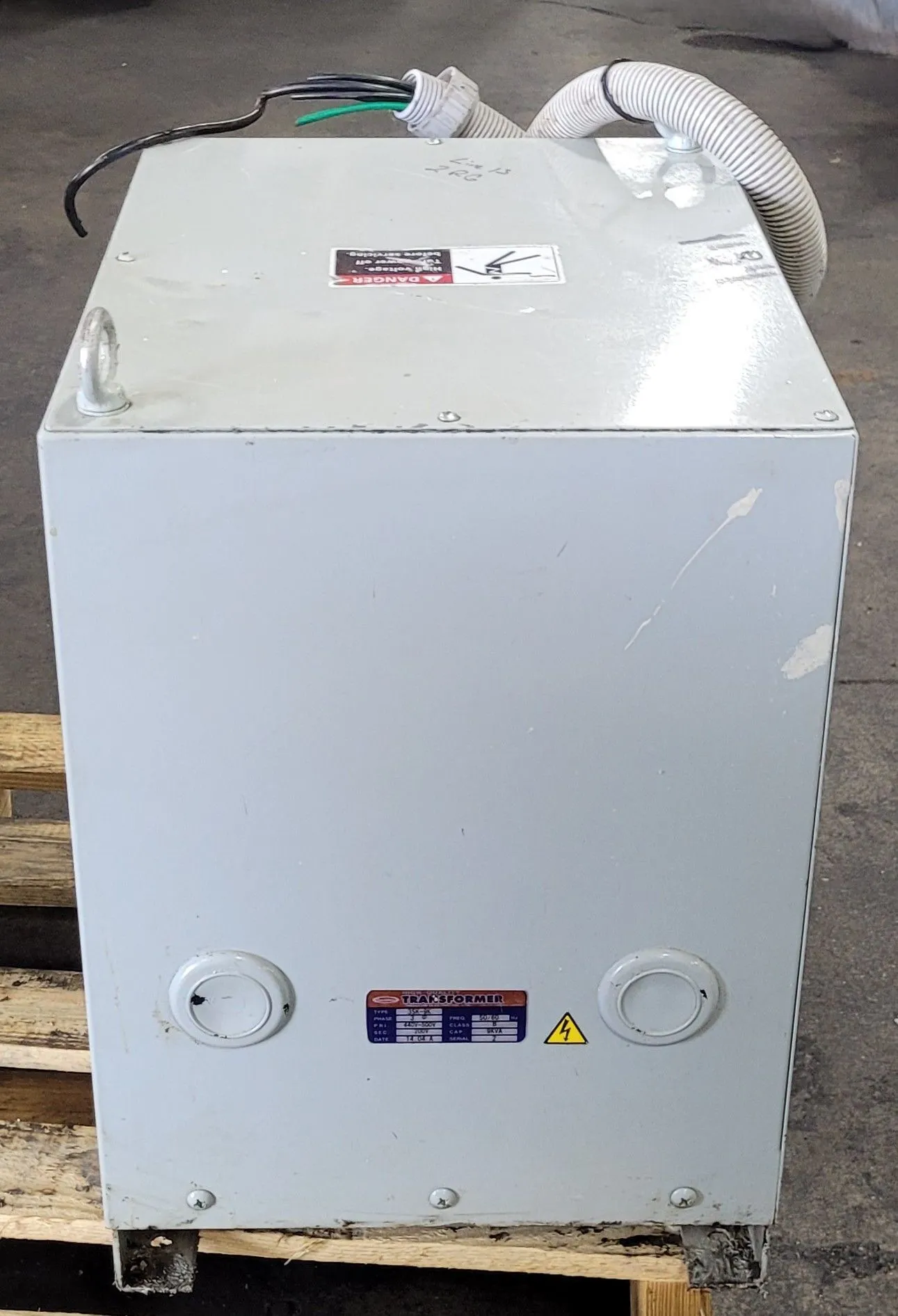 9 KVA 440 Primary, 200 Secondary, Swallow #3SK-9K, Dry Type Step Down Transformer, 3 Phase, 50/60 Hz., 2014 - Image 4